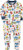 Carters Boy's 2T, 3T OR 4T Construction Vehicles Footed One-Piece Pajama Sleeper