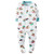 Carter's Boy's Sled Dogs, Snowflakes Holiday Footed Pajama Sleeper, Size 4T
