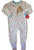 Carter's Girl's Fleece Polka Dot Teddy Footed Pajama Sleeper, Size 4T