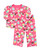 Carter's Girl's Pink Cupcake Print Polyester Pajama Set, Size 4