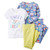 Carters Girls Sweet Dreams Desserts 4-Piece Cotton Pajama Set, Size 5