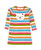 Carter's Girl's Small Fleece Striped Teddy Bear Nightgown, Size 4/5