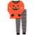 Infant Halloween Pumpkin 2 Piece Cotton Pajama Set, Size 12 Months