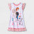 Disney Toddler Girl's Frozen Anna, Elsa and Olaf Flutter Sleeve Tulle Nightgown