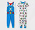 Thomas The Train Conductor 4-Piece Cotton Pajama Set, Size 3T