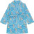 Girl's Big Girl's Frozen Elsa Blue Minky Fleece Robe, Bathrobe