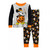 Disney Mickey Mouse Jack-O-Lantern Costume Toddler Boy's Halloween Pajama Set