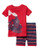 Old Navy Toddler Boy's Train Engine Red Pajama Shorts Set | Little Dreamers Pajamas