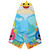 Baby Shark Kids Hooded Cotton Beach, Bath Towel, 24" X 50"