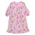 Disney Princess Belle, Ariel and Tiana Pink Flannel Nightgown, Gown