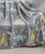 Dinosaur Gray Glow-In-The-Dark Print Minky Fleece Blanket, 50" X 60" | Little Dreamers Pajamas