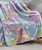 Unicorn and Stars Colorful Glow-In-The-Dark Print Minky Fleece Blanket, 50" X 60" | Little Dreamers Pajamas
