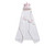 Children's Hooded Plush Minky Fleece Ivory Unicorn Blanket Throw, 40" X 50" | Little Dreamers Pajamas
