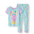 Peppa Pig Rainbow Cotton Pajama Sleep Wear Set, Toddler Girls | Little Dreamers Pajamas