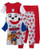 Paw Patrol Toddler Boy's 4-Piece Print, Marshall Costume Pajama Set