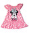 Disney Minnie Mouse Pink Polka Dot Toddler Girl's Nightgown, Gown, Size 2 | Little Dreamers Pajamas