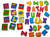Bath Time Alphabet Learn and Spell Foam Play Pieces with Storage Bag