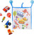 Bath Time Stickers Things That Go, Cars, Boats Foam Play Pieces With Storage Bag