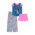 Disney Encanto Mirabel and Isabela Girl's 3-Piece Floral Pajama Set | Little Dreamers Pajamas