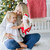 Baby My First Christmas Santa Lovey Security Snuggle Blanket