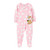 Carter's Toddler Girl's Pink Polka Dot Squirrel Fleece Pajama Sleeper, Size 4T