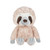 Ganz Luvpets Plush Soft Beige Sloth, 8" Stuffed Sloth Stuffed Animal | Little Dreamers Pajamas