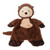 Baby Ganz Plush Soft Brown Sea Otter Flat-A-Pat Blanket Stuffed Animal