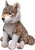 Wild Republic Artist Collection Realistic 15" Plush Wolf, Stuffed Animal