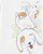 Carter's Toddler Girl's Puppy Dog, Cat and Bunny 4-Piece Cotton Pajama Set