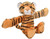 Wild Republic Huggers Plush Tiger Cat, Award Winning Stuffed Animal Toy | Little Dreamers Pajamas