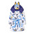 Bluey Heeler PupToddler Hooded Costume Print Bathrobe, Robe
