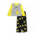 Pokemon Pikachu and Character Boy's Fleece Pajama Set