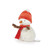 Bunnies By The Bay Marshmallow the Snowman Roly Poly, 5" Plush Holiday Toy