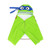 Teenage Mutant Ninja Turtles Leonardo Mutant Mayhem Hooded Leo Cotton Bath Towel