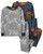 Carter's Boy's Wolf and Polar Bear 4-Piece Cotton Animal Pajama Set | Little Dreamers Pajamas