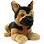 Gretchen the German Shepherd 14" Laying Plush Dog by Viahart Toy Co. | Little Dreamers Pajamas
