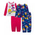 Trolls Poppy and Viva Sister Power Toddler Girl's 4-Piece Pajama Set | Little Dreamers Pajamas