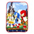 Sonic The Hedgehog, Tails and Knuckles Silky Soft Blanket Throw, 40" X 50"