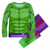 Marvel Superhero The Hulk Costume Cotton Pajama Set For Boys | Little Dreamers Pajamas