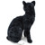 Tate The Tuxedo Black and White Kitty Cat, 14" Plush Stuffed Animal