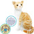 Tobias the Orange Tabby Kitty Cat, 13" Plush Stuffed Animal