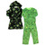 Minecraft Legends Boy's Plush Hooded Bathrobe and Pajama Set, Size 10 | Little Dreamers Pajamas