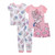Disney Minnie Mouse Bows Toddler Girl's 4-Piece Short-Sleeved Pajama Set