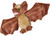 Wild Republic Huggers, Brown Bat Plush Toy, Bracelet Stuffed Animal | Little Dreamers Pajamas