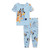 Bluey and Bingo Toddler Boy's Girl's Cotton Character Pajama Set