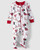 Toddler Boy's Girl's Santa Reindeer Christmas Print Cotton Pajama Sleeper