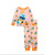 Stitch Halloween Pumpkin Toddler Girl's Character Pajama Set