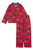 Spider-man Boy's Superhero 'Santa Spidey' Red Flannel Christmas Pajama Set