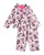 Barbie Girl's Character Print Button-Down Pink Soft Flannel Pajama Set