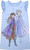 Disney Frozen Big Girl's Anna and Elsa Blue Snowflake Flutter Sleeve Nightgown